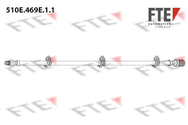 Flexible de frein (Durite de frein) FTE automotive GmbH ref. 9240977
