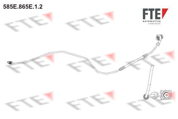 Flexible de frein (Durite de frein) FTE automotive GmbH ref. 9240797