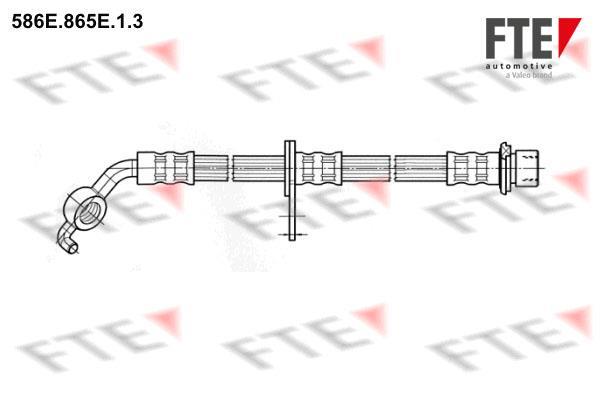 Flexible de frein (Durite de frein) FTE automotive GmbH ref. 9240801