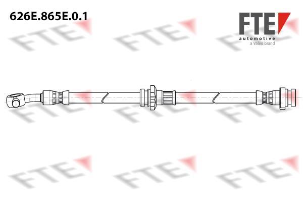 Flexible de frein (Durite de frein) FTE automotive GmbH ref. 9240990