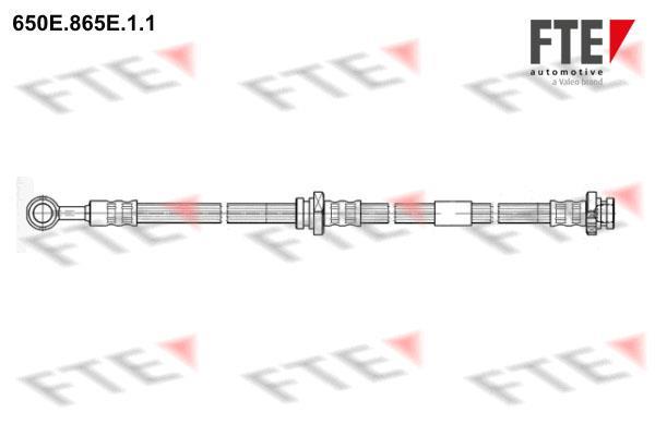Flexible de frein (Durite de frein) FTE automotive GmbH ref. 9240820