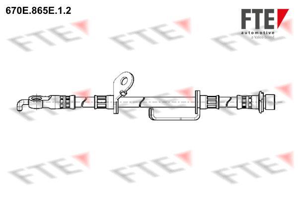 Flexible de frein (Durite de frein) FTE automotive GmbH 9240827