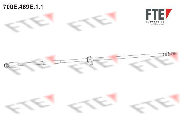 Flexible de frein (Durite de frein) FTE automotive GmbH ref. 9240834