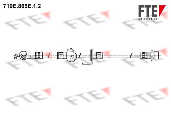 Flexible de frein (Durite de frein) FTE automotive GmbH ref. 9240835