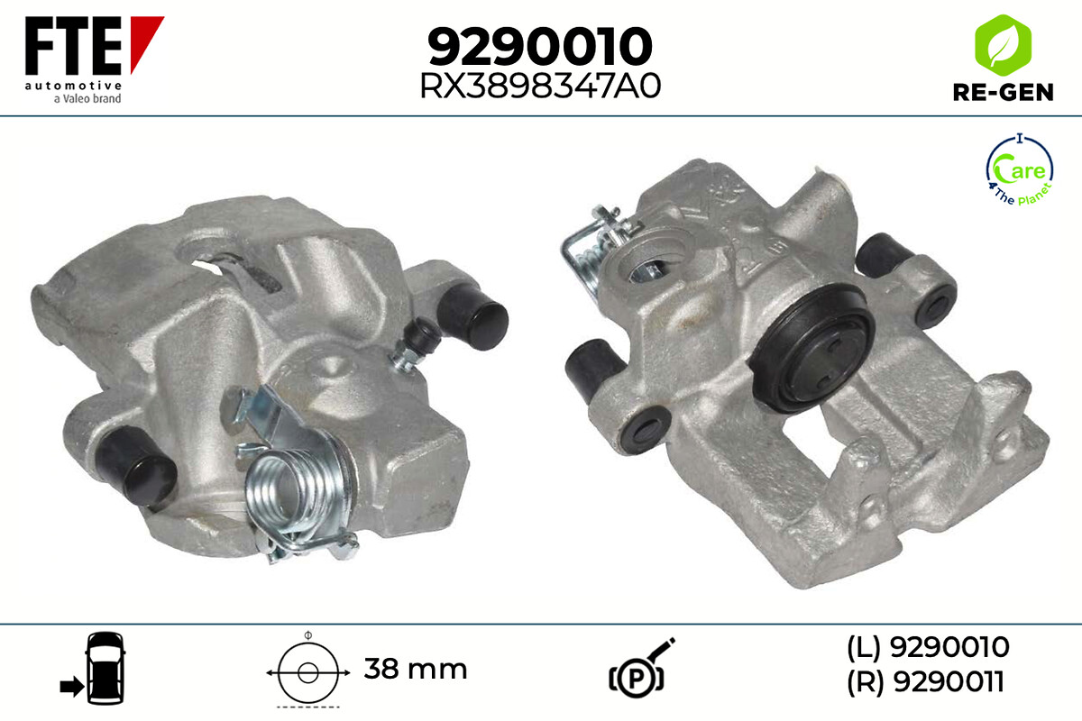 Étrier de frein FTE automotive GmbH ref. 9290010