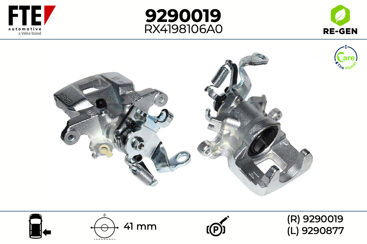 Étrier de frein FTE automotive GmbH ref. 9290019