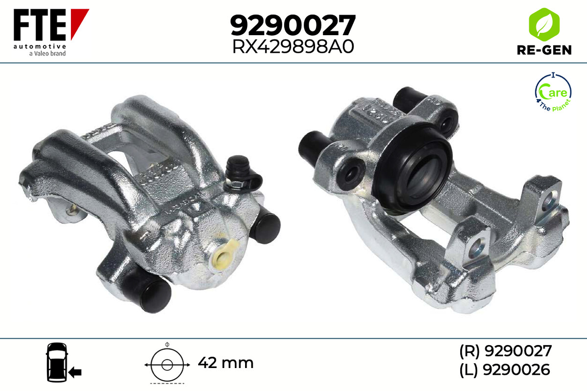Étrier de frein FTE automotive GmbH 9290027