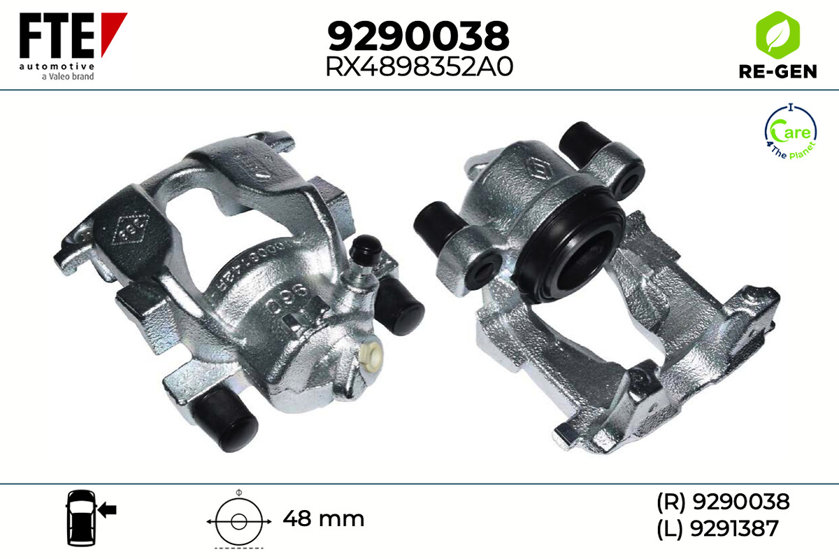 Étrier de frein FTE automotive GmbH ref. 9290038