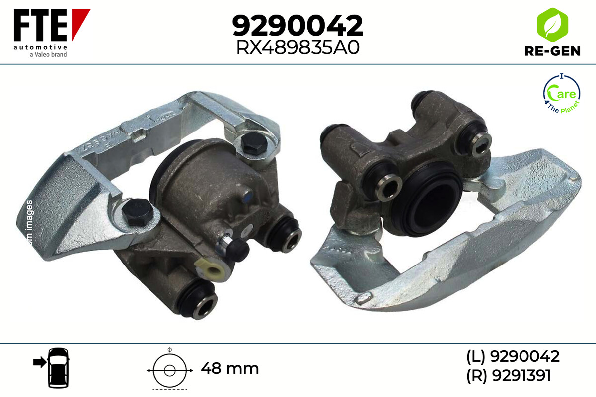 Étrier de frein FTE automotive GmbH ref. 9290042