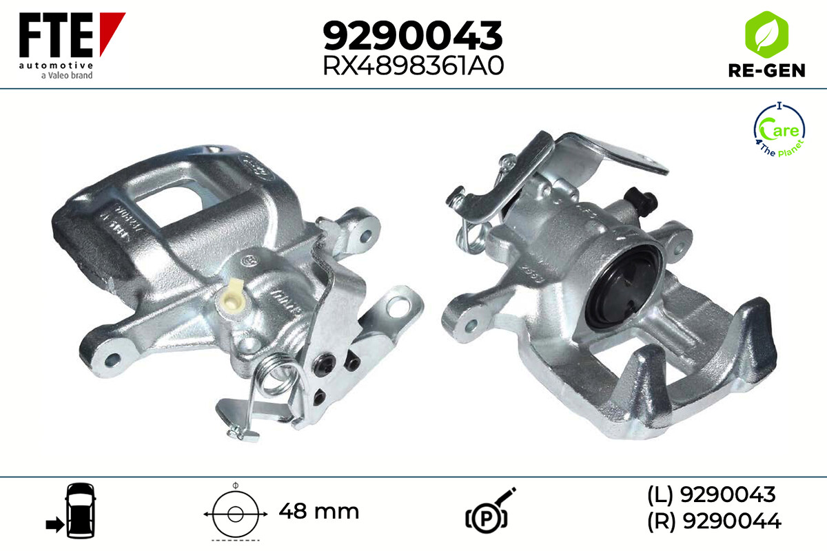 Étrier de frein FTE automotive GmbH 9290043