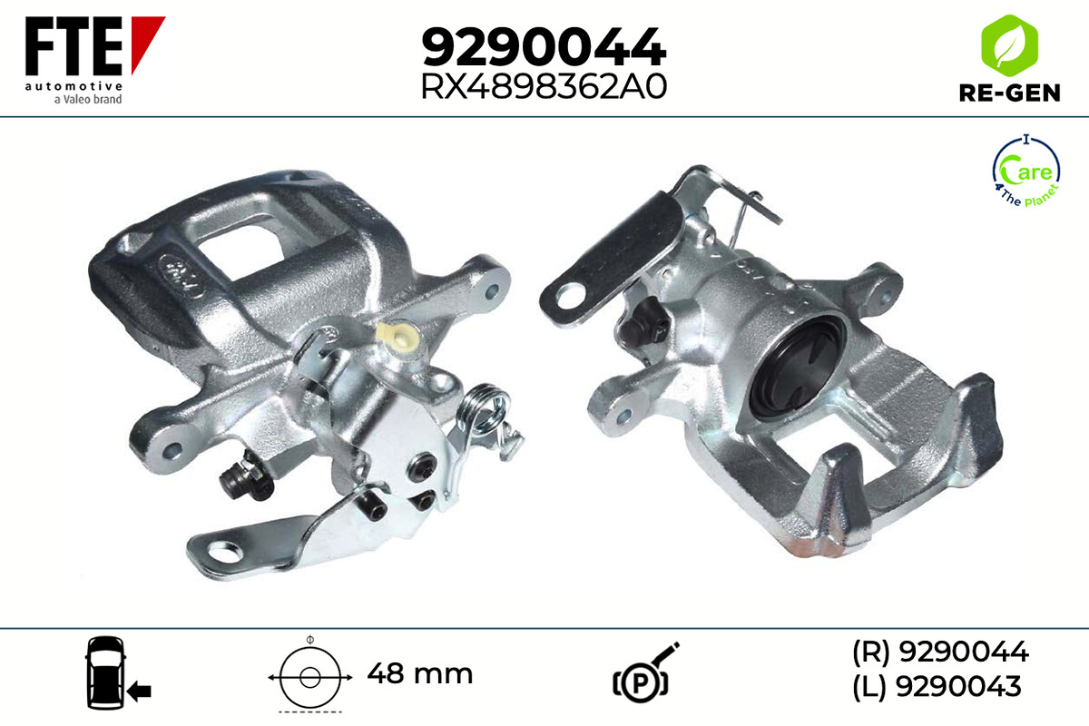 Étrier de frein FTE automotive GmbH ref. 9290044