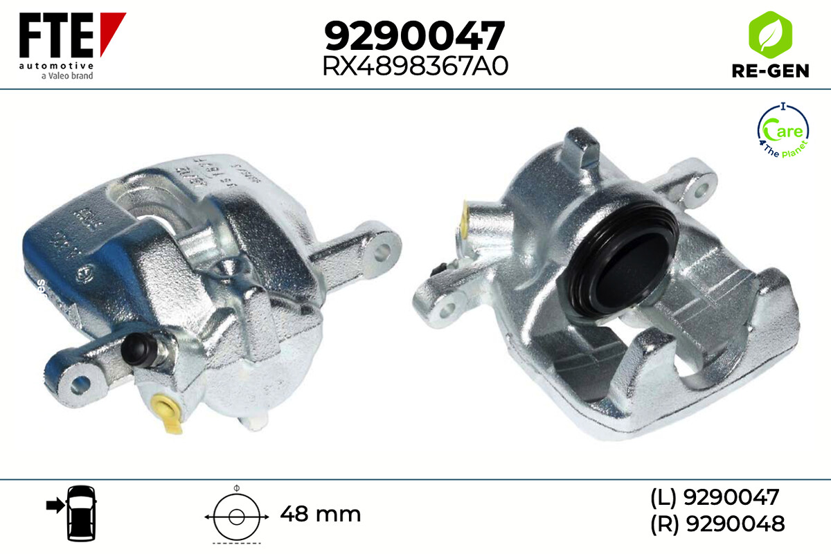 Étrier de frein FTE automotive GmbH ref. 9290047