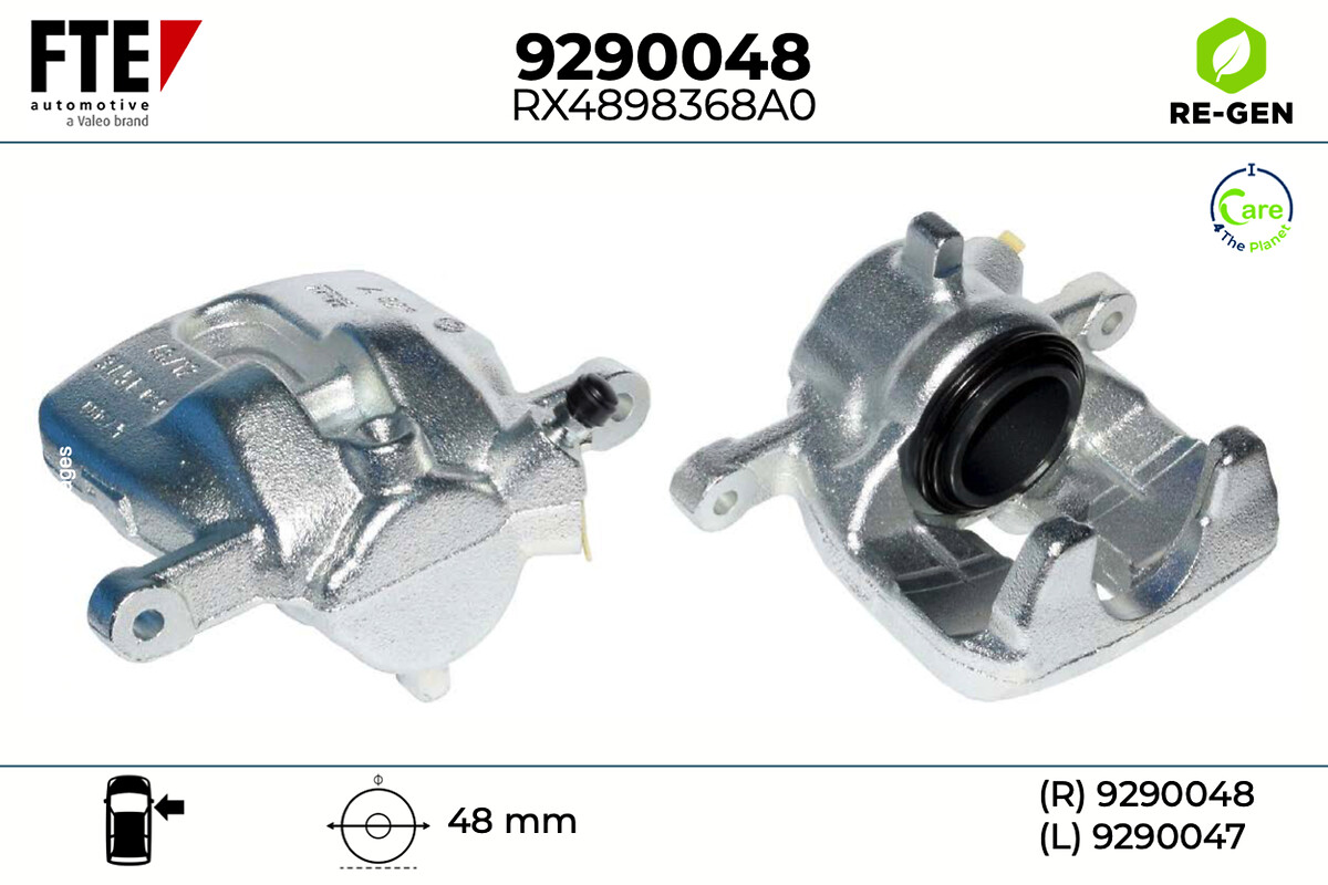 Étrier de frein FTE automotive GmbH ref. 9290048