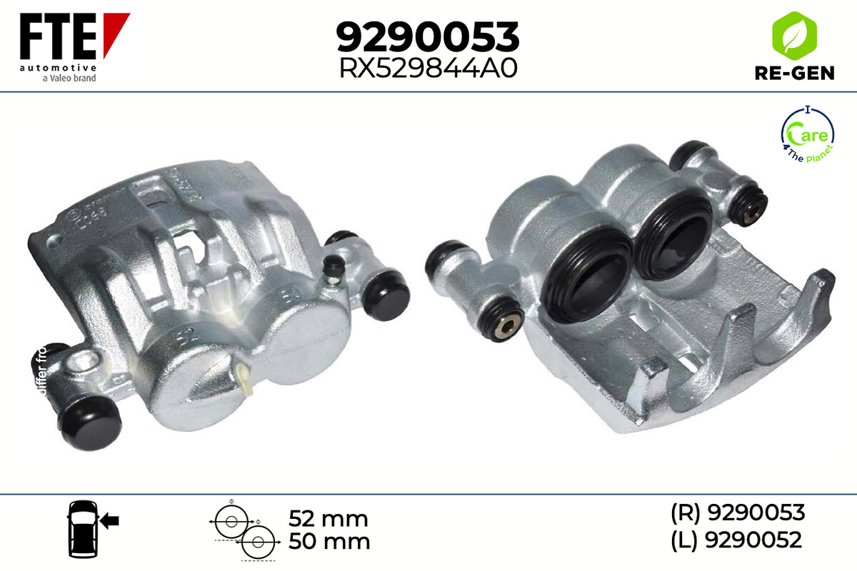 Étrier de frein FTE automotive GmbH ref. 9290053