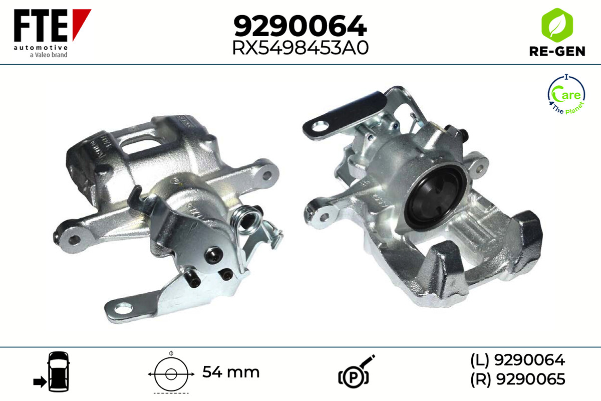 Étrier de frein FTE automotive GmbH ref. 9290064