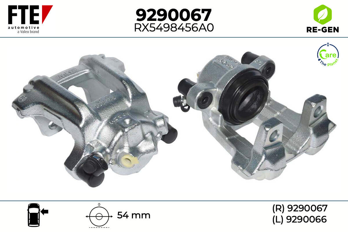 Étrier de frein FTE automotive GmbH ref. 9290067