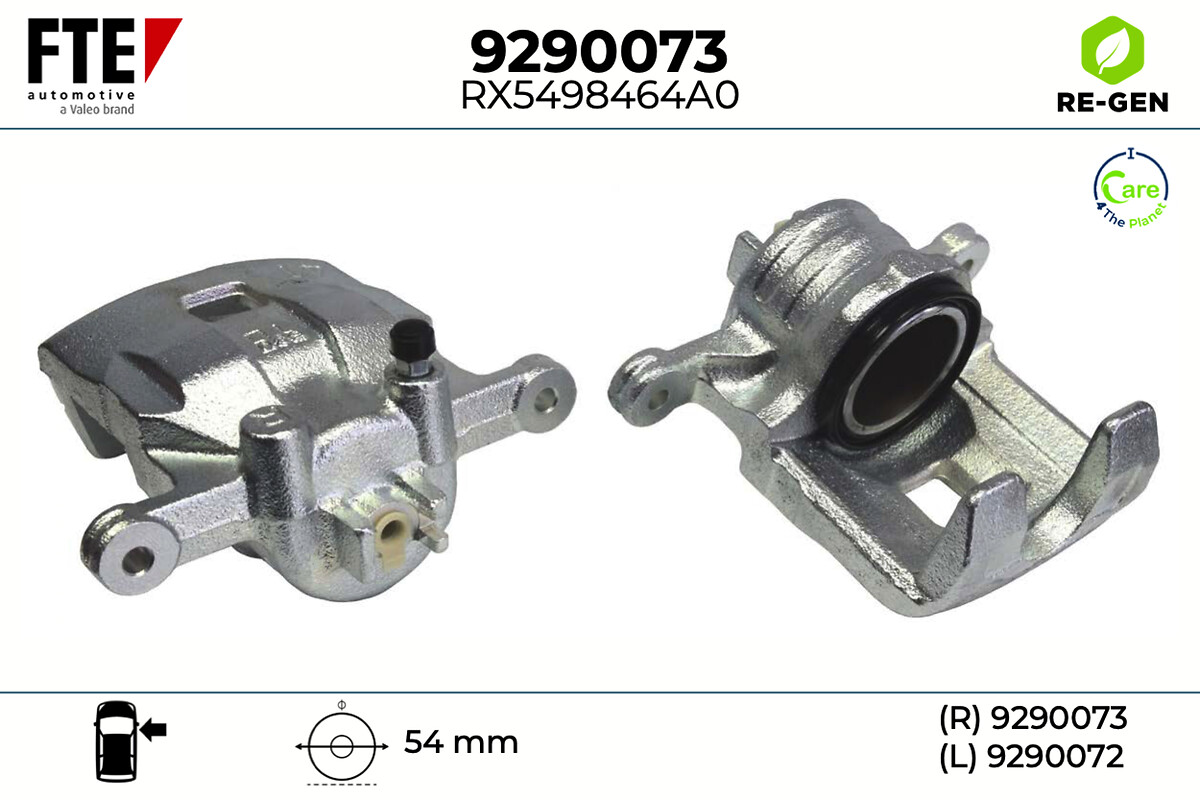 Étrier de frein FTE automotive GmbH ref. 9290073