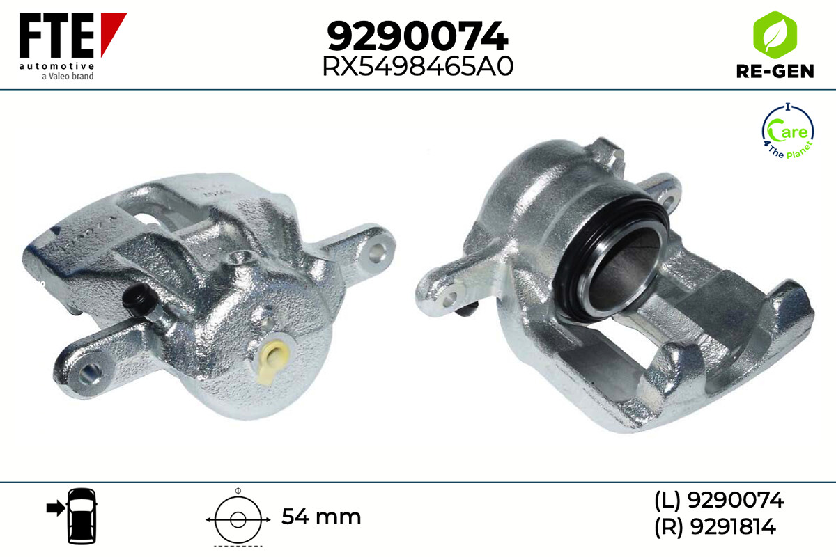 Étrier de frein FTE automotive GmbH ref. 9290074