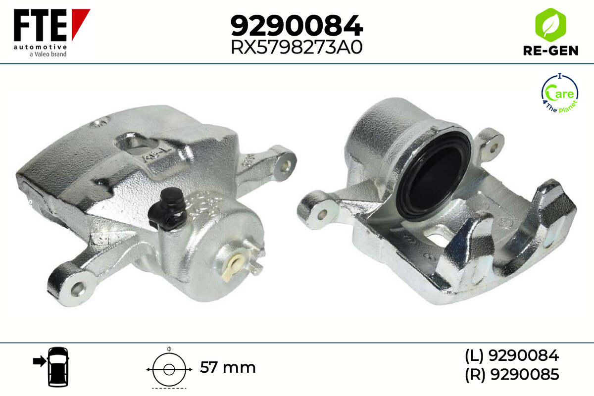 Étrier de frein FTE automotive GmbH ref. 9290084
