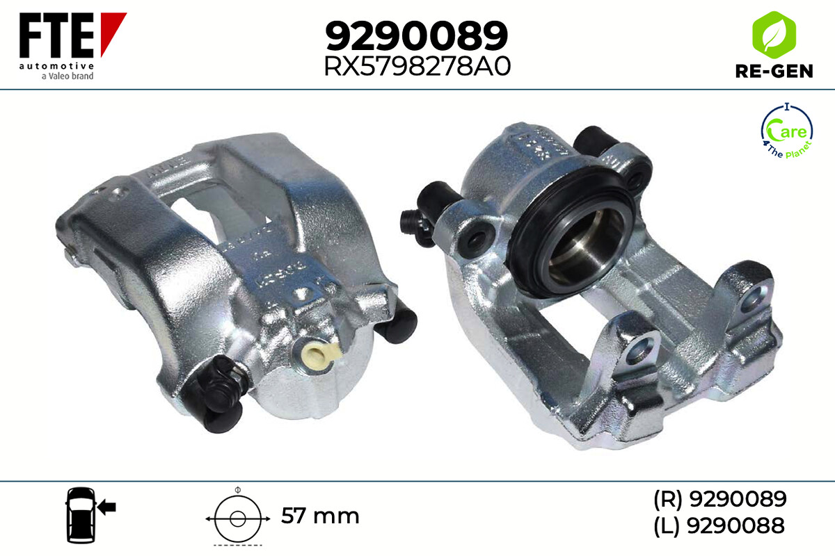 Étrier de frein FTE automotive GmbH ref. 9290089