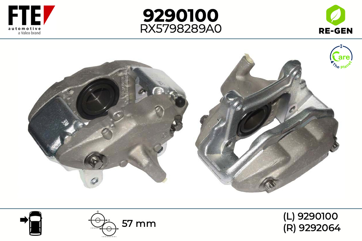 Étrier de frein FTE automotive GmbH ref. 9290100