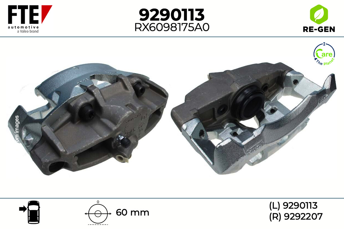 Étrier de frein FTE automotive GmbH ref. 9290113