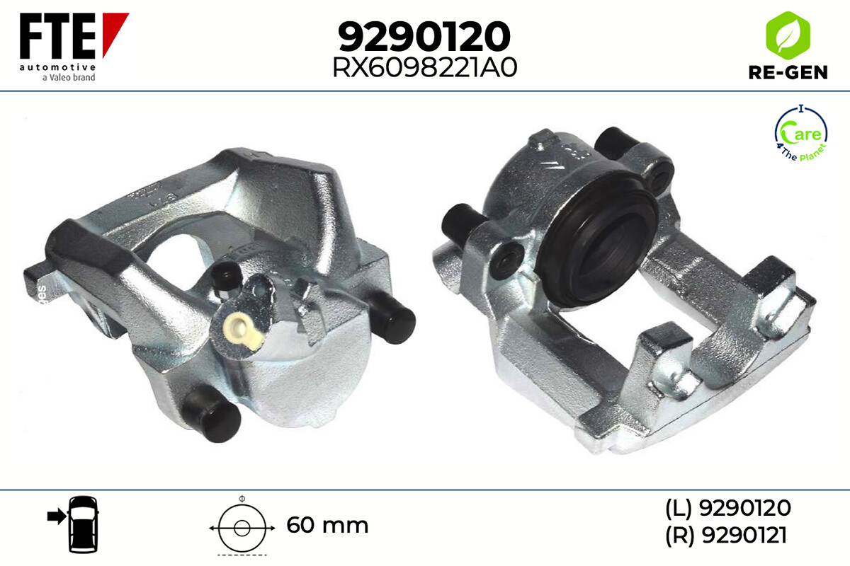 Étrier de frein FTE automotive GmbH ref. 9290120