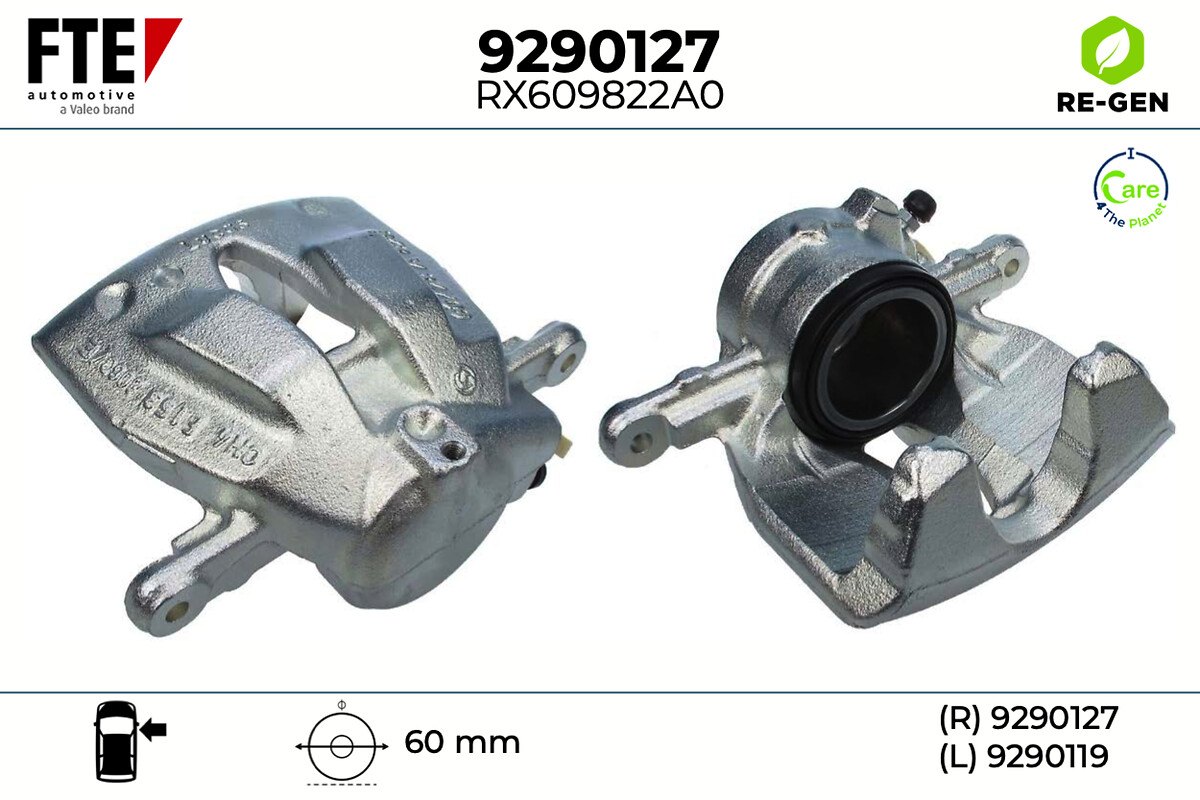 Étrier de frein FTE automotive GmbH ref. 9290127