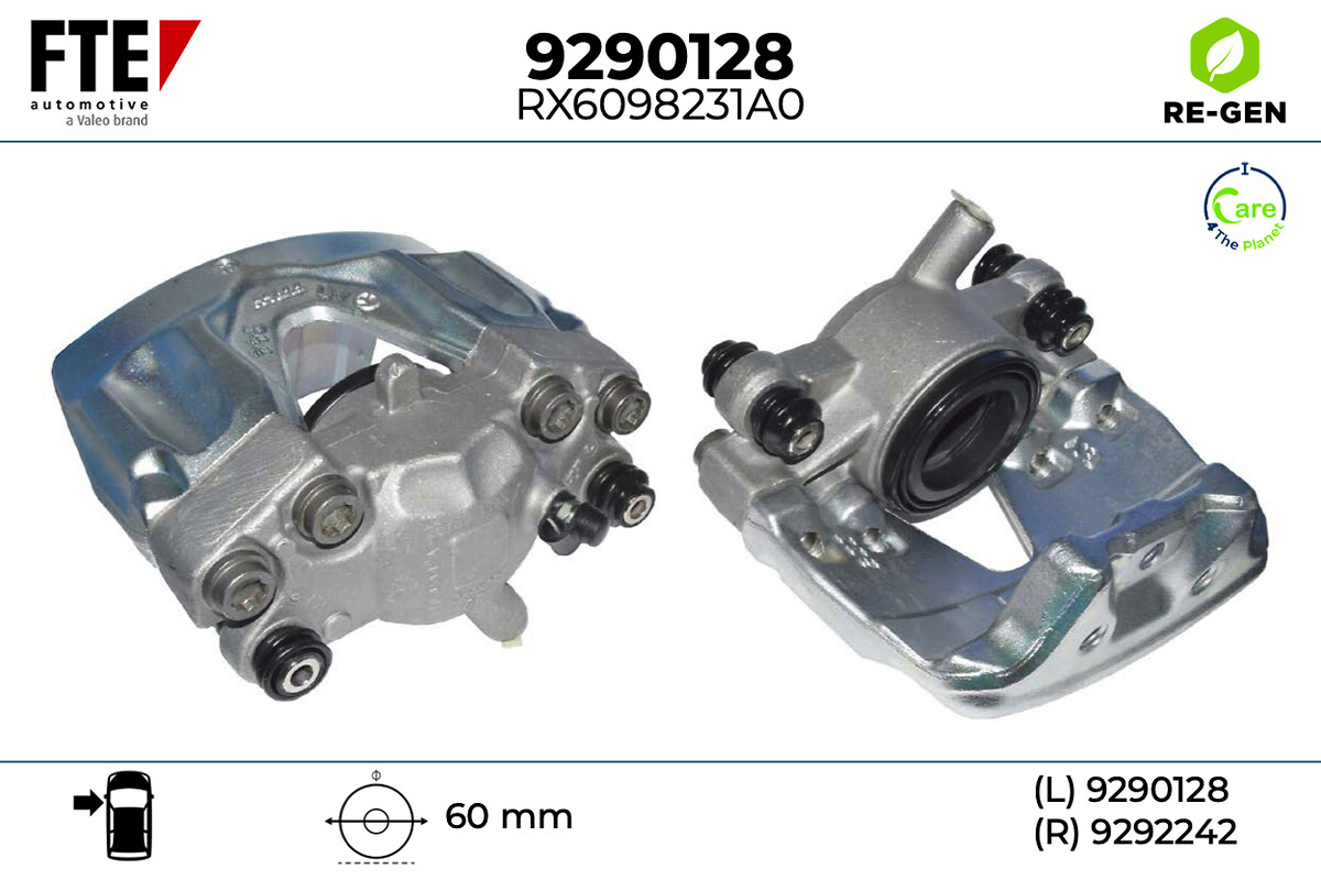 Étrier de frein FTE automotive GmbH ref. 9290128