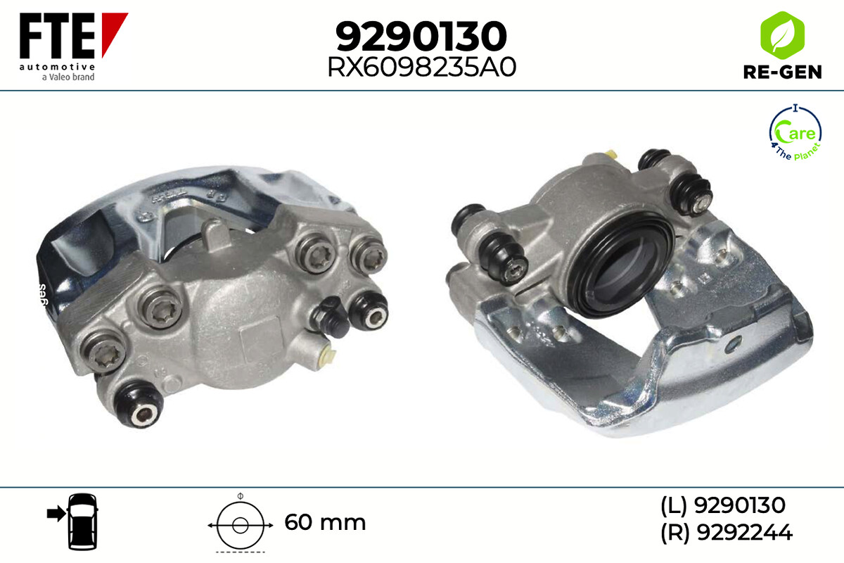 Étrier de frein FTE automotive GmbH ref. 9290130