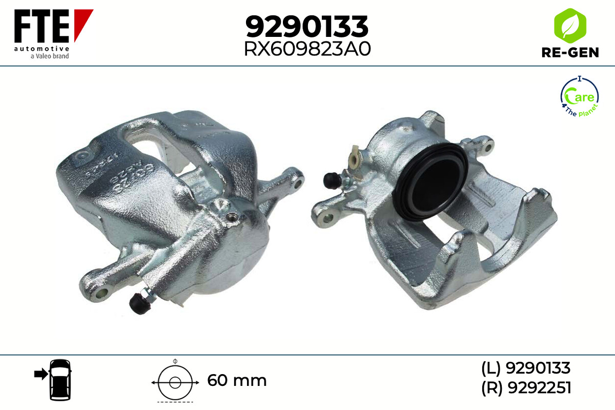 Étrier de frein FTE automotive GmbH 9290133