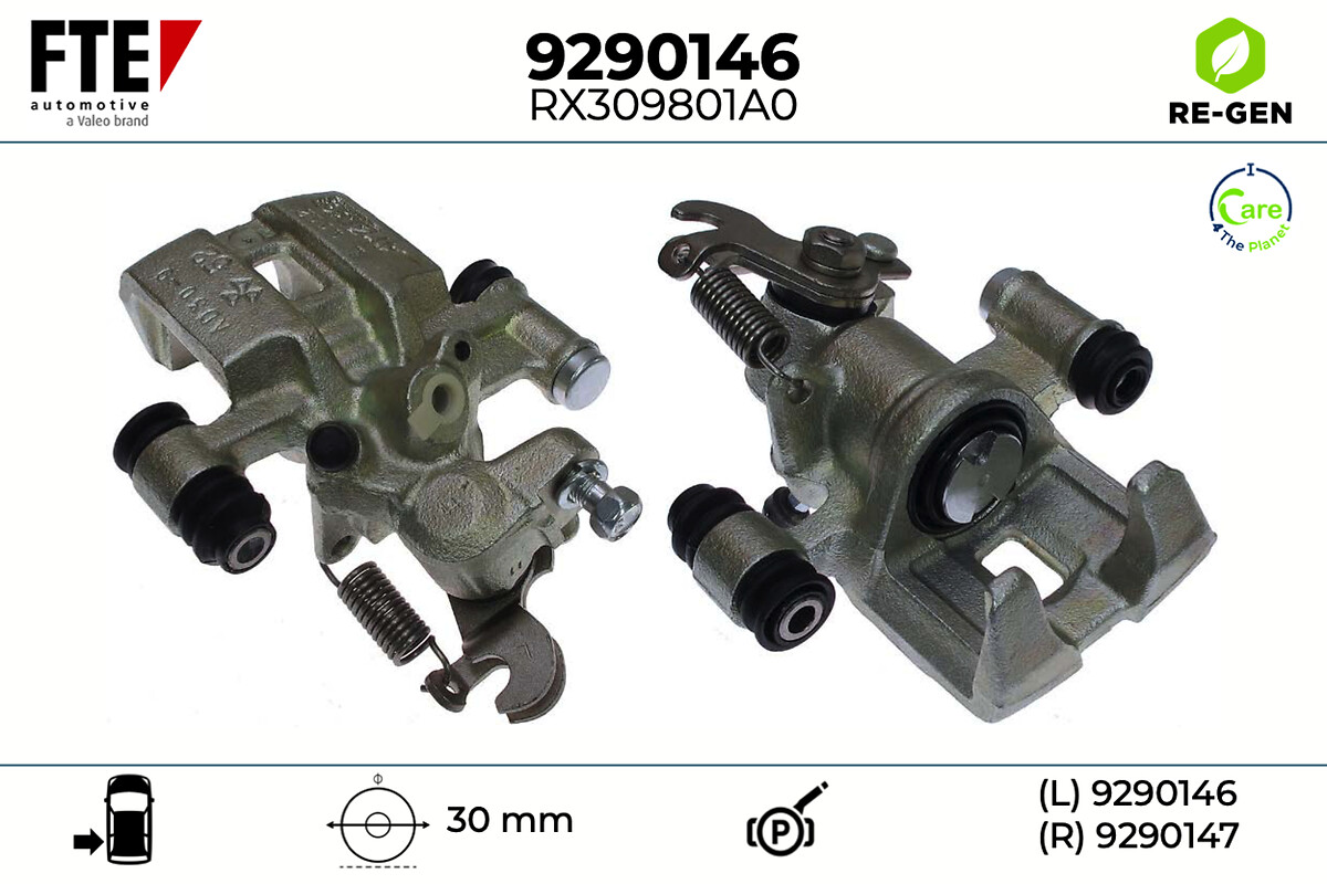 Étrier de frein FTE automotive GmbH ref. 9290146