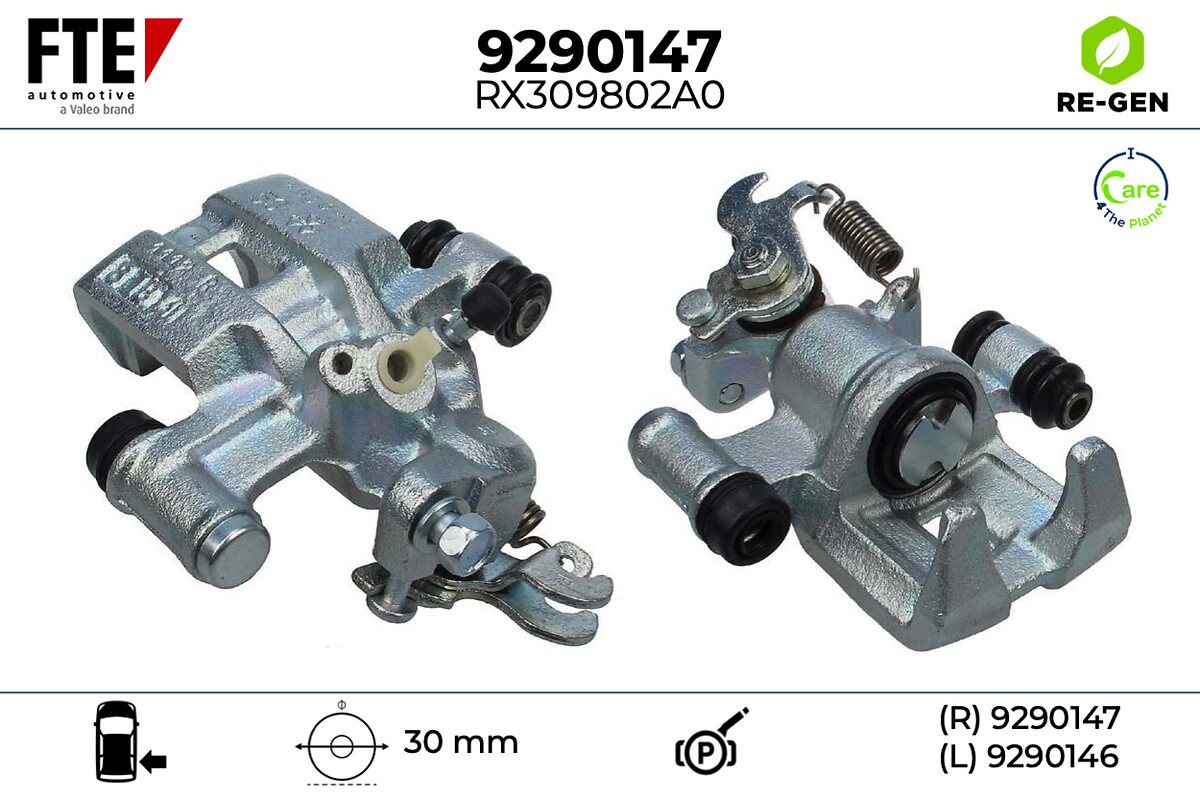 Étrier de frein FTE automotive GmbH ref. 9290147