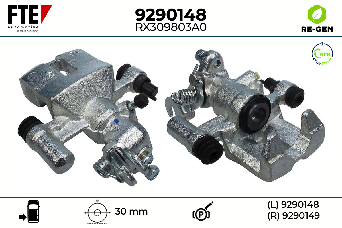 Étrier de frein FTE automotive GmbH ref. 9290148