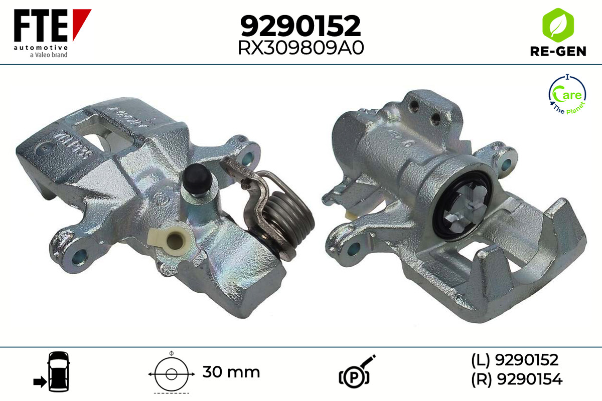 Étrier de frein FTE automotive GmbH ref. 9290152