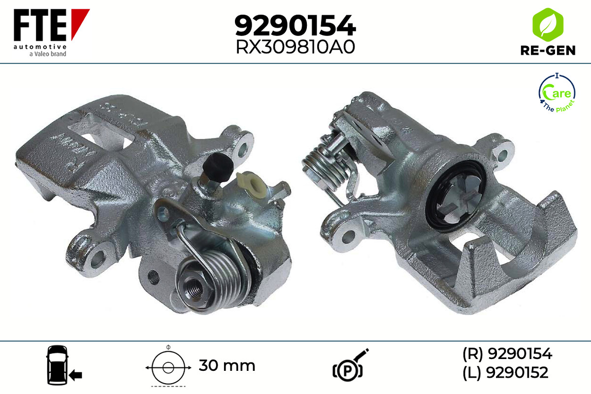 Étrier de frein FTE automotive GmbH ref. 9290154