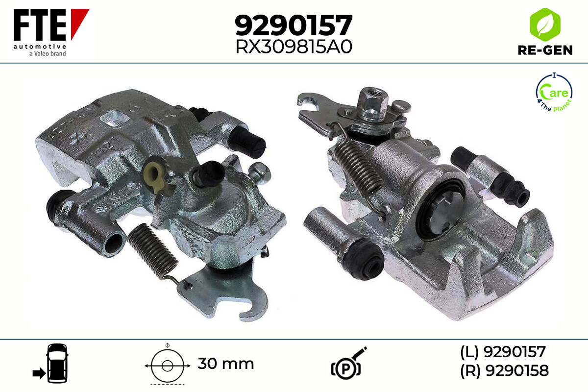 Étrier de frein FTE automotive GmbH ref. 9290157