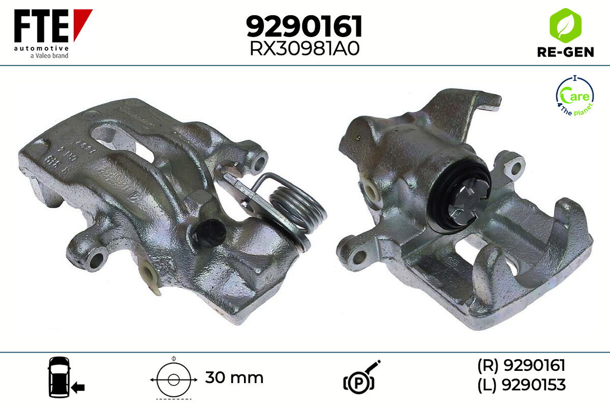 Étrier de frein FTE automotive GmbH ref. 9290161