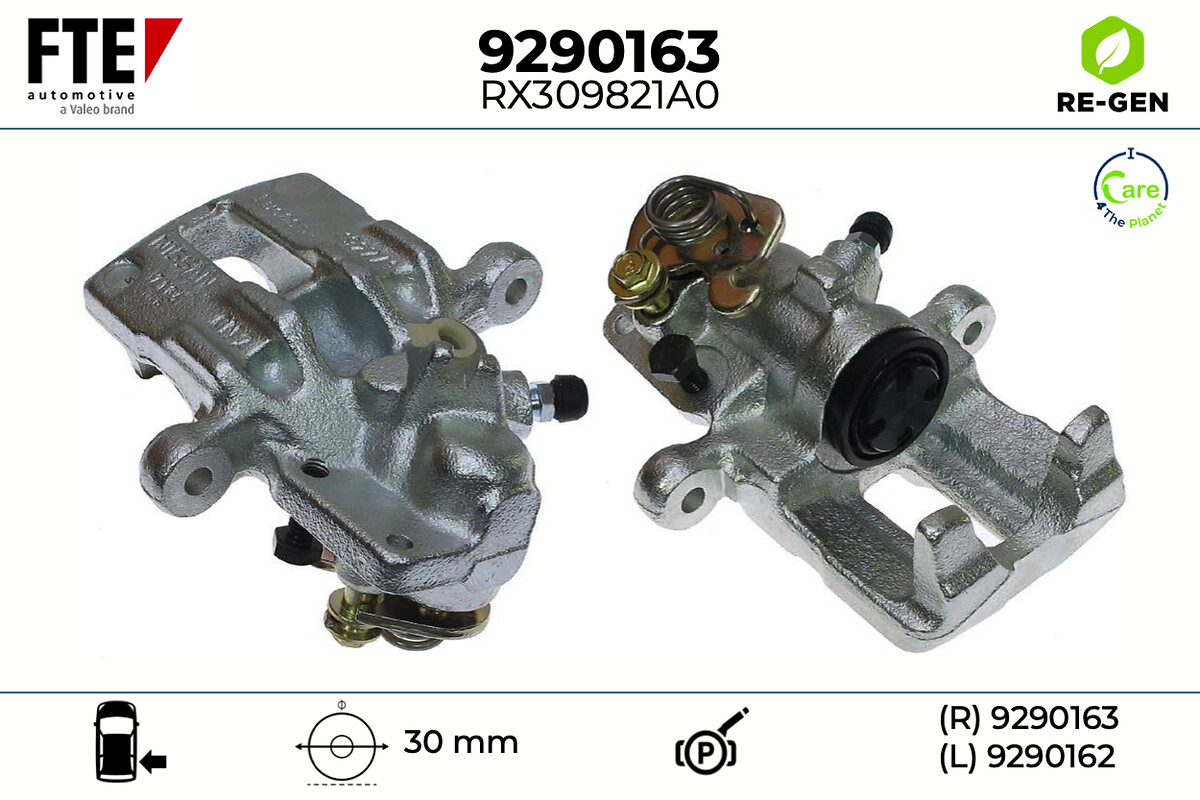 Étrier de frein FTE automotive GmbH ref. 9290163