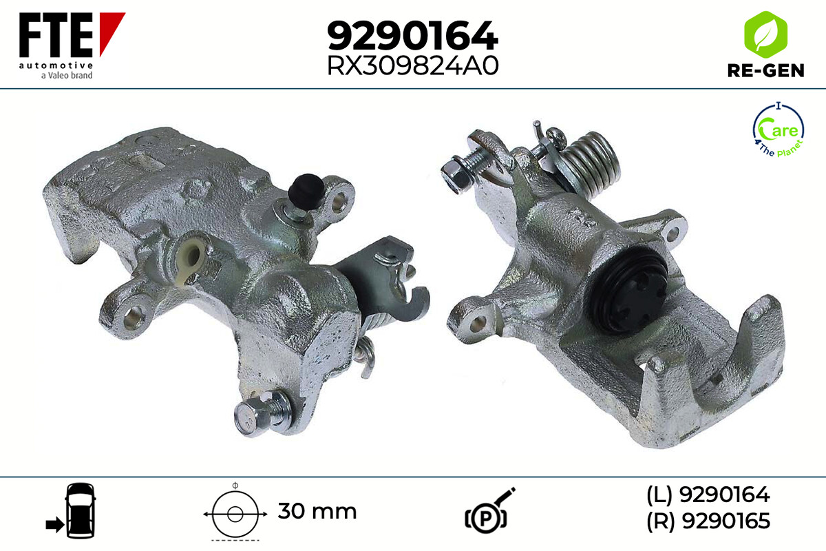 Étrier de frein FTE automotive GmbH ref. 9290164