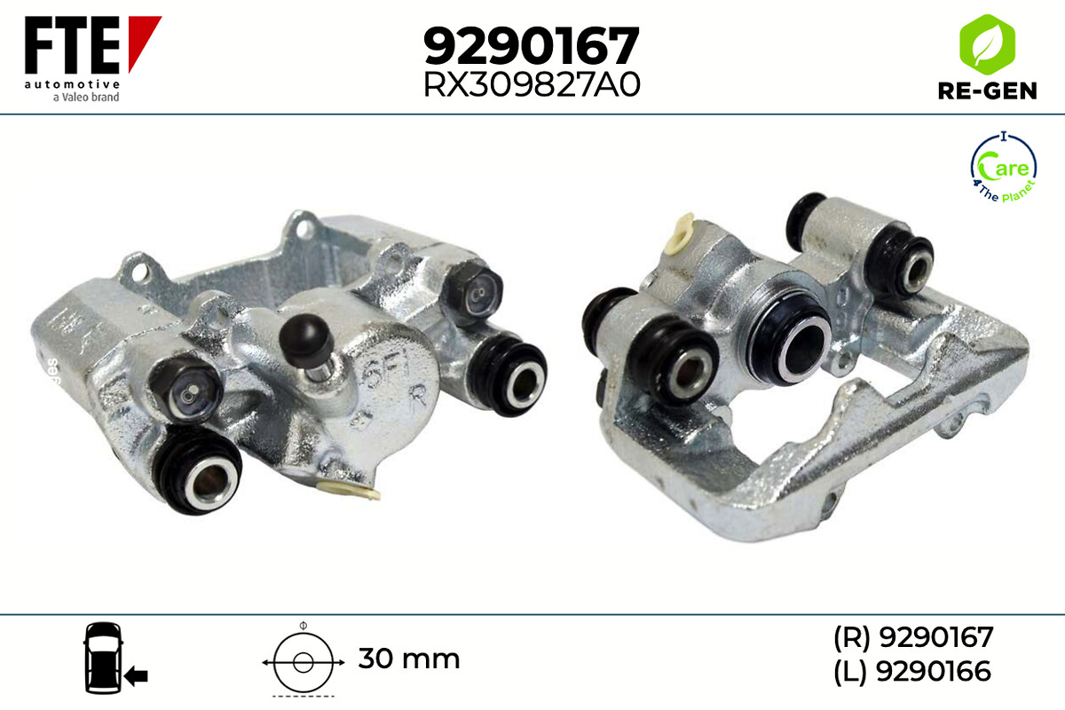 Étrier de frein FTE automotive GmbH ref. 9290167