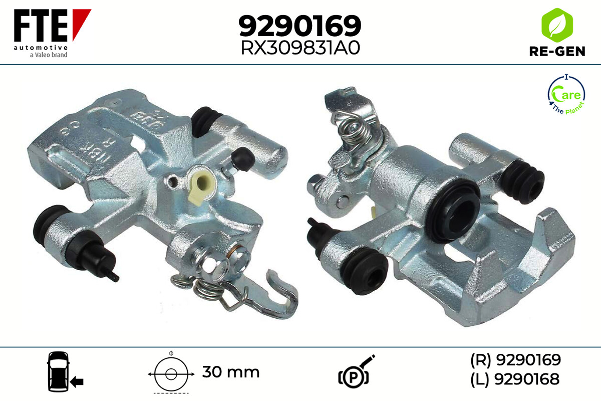 Étrier de frein FTE automotive GmbH ref. 9290169