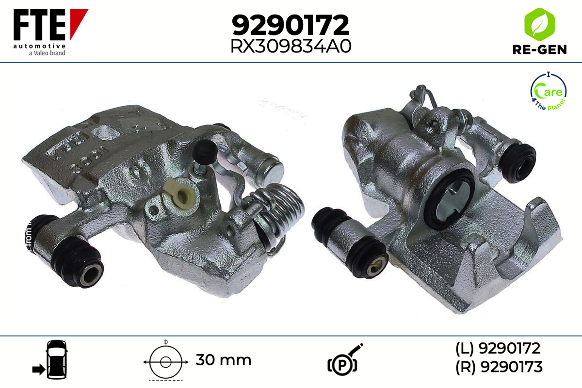 Étrier de frein FTE automotive GmbH 9290172