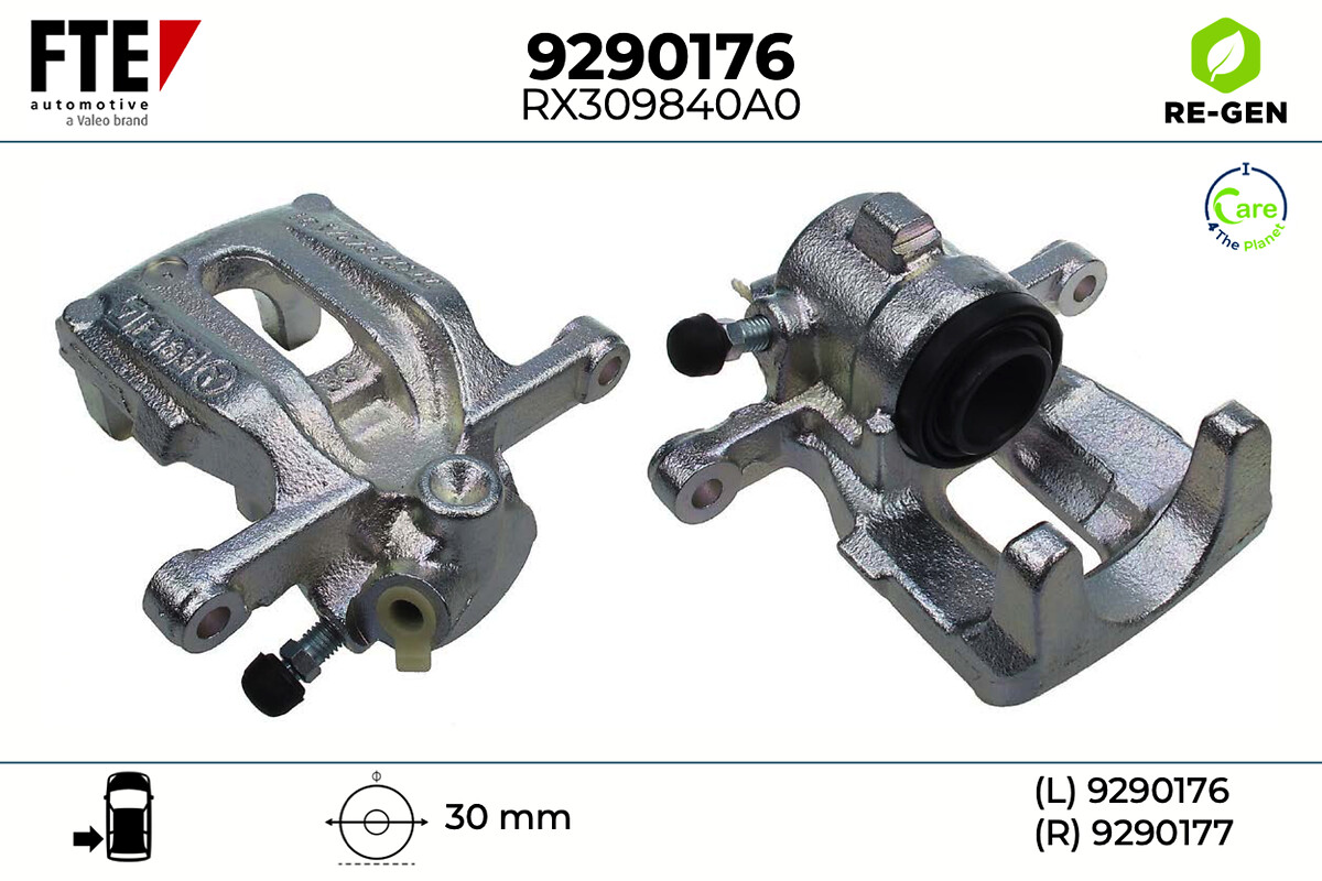 Étrier de frein FTE automotive GmbH ref. 9290176