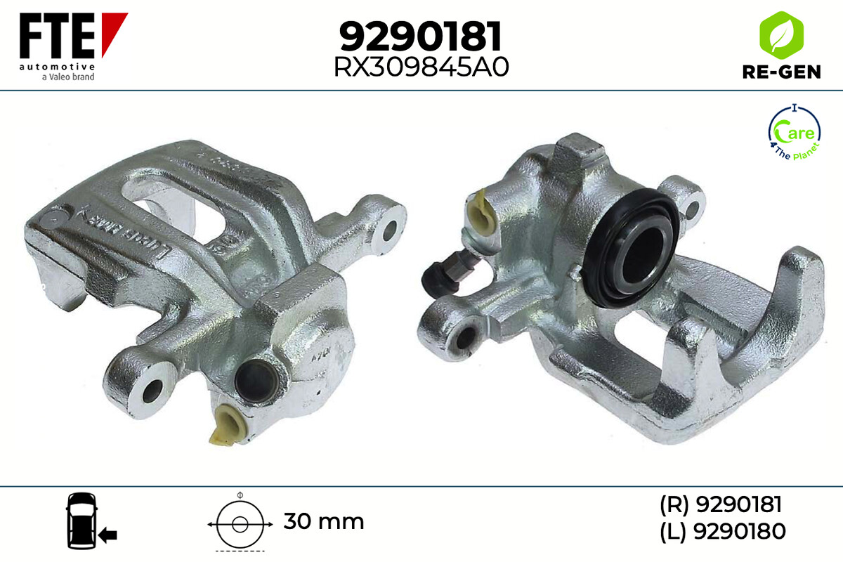 Étrier de frein FTE automotive GmbH ref. 9290181