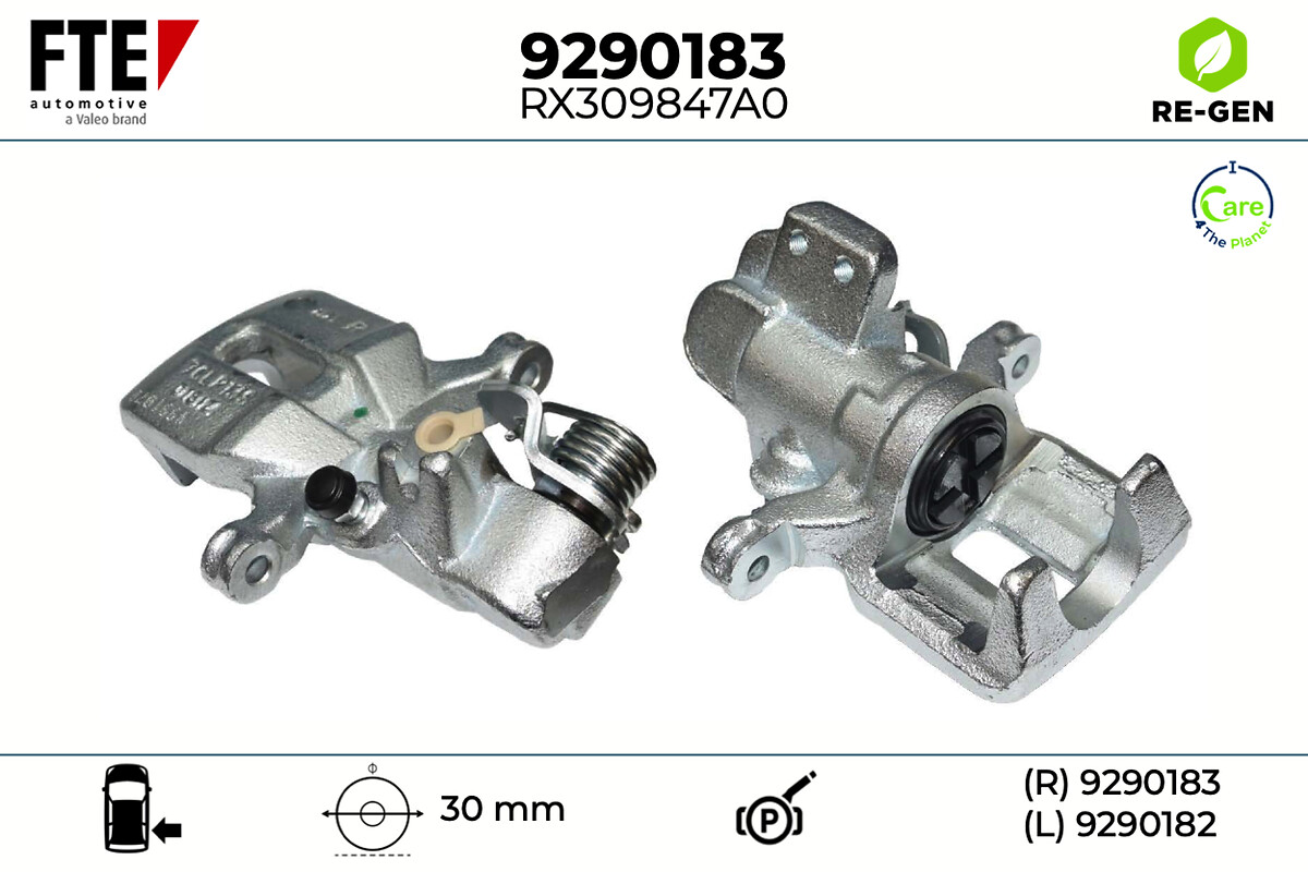 Étrier de frein FTE automotive GmbH ref. 9290183