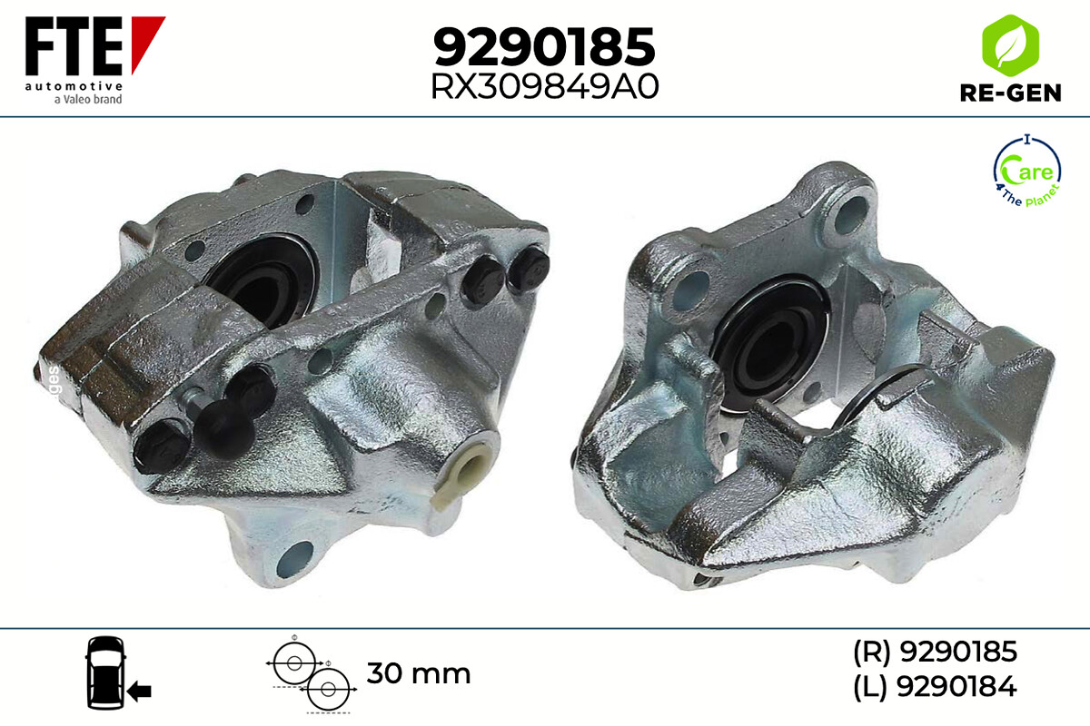 Étrier de frein FTE automotive GmbH ref. 9290185