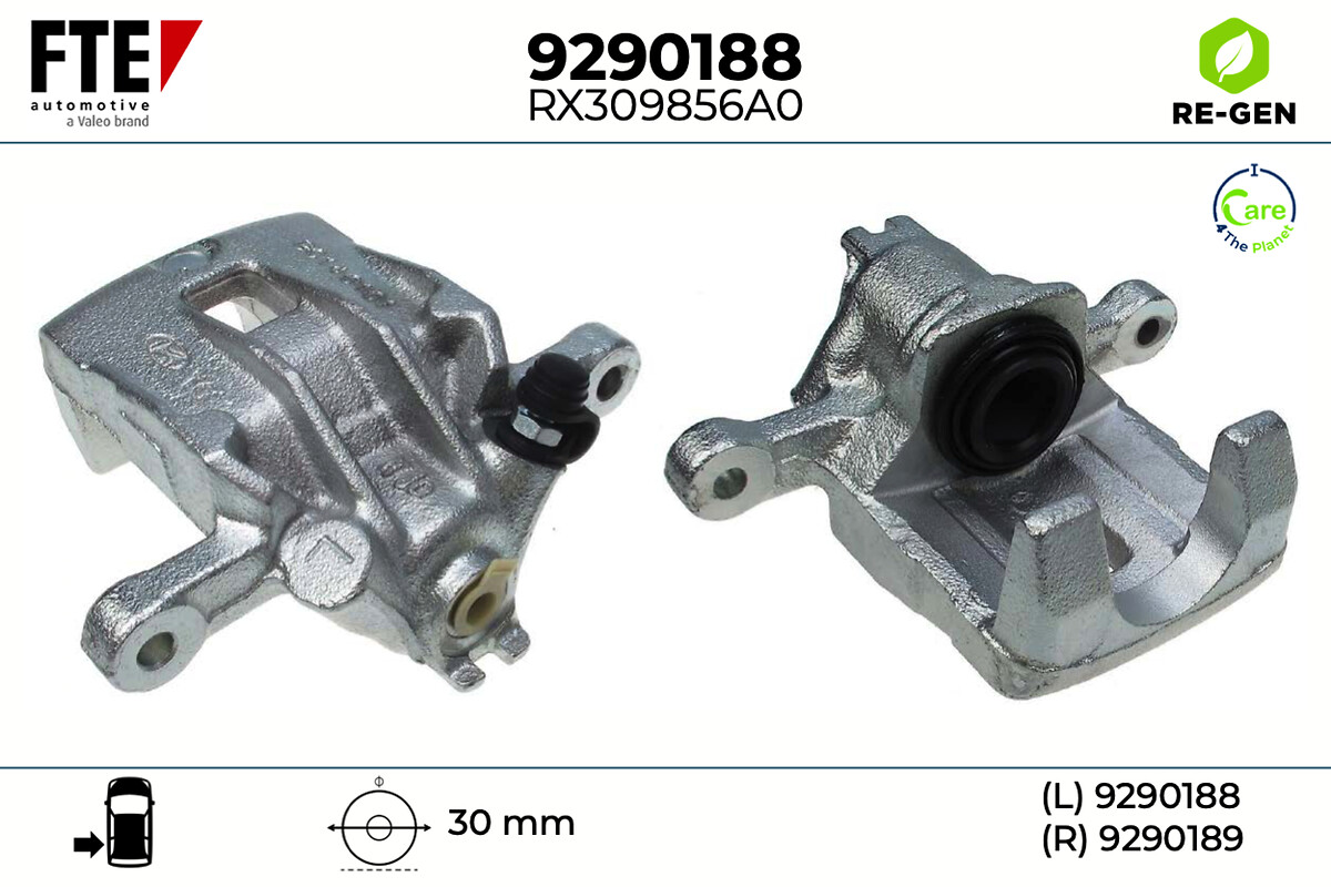 Étrier de frein FTE automotive GmbH ref. 9290188