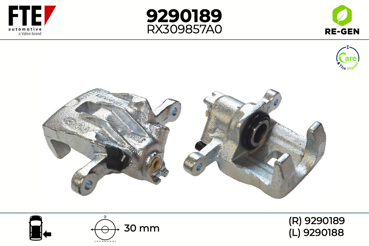 Étrier de frein FTE automotive GmbH ref. 9290189