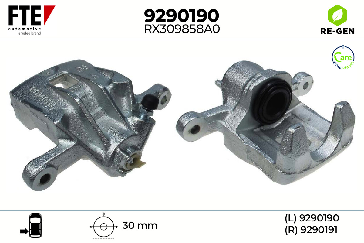 Étrier de frein FTE automotive GmbH ref. 9290190